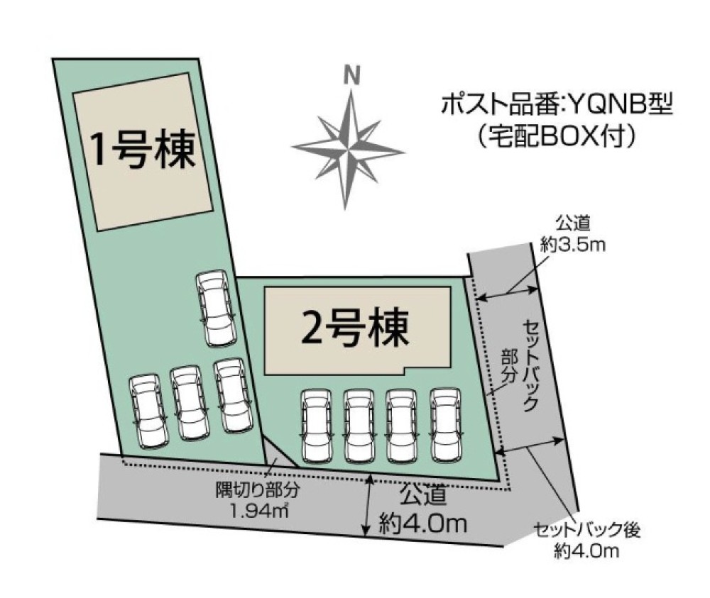 一宮市木曽川町黒田　全2棟　2号棟 画像1
