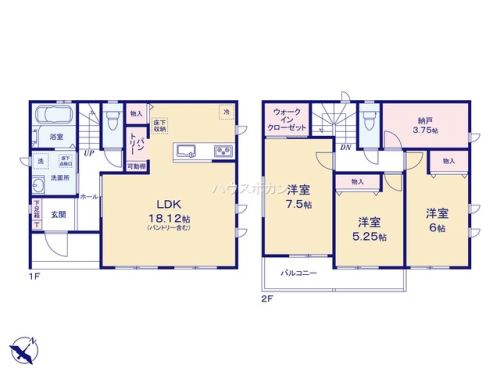 尾張旭市柏井町　全1棟　A号棟 画像3