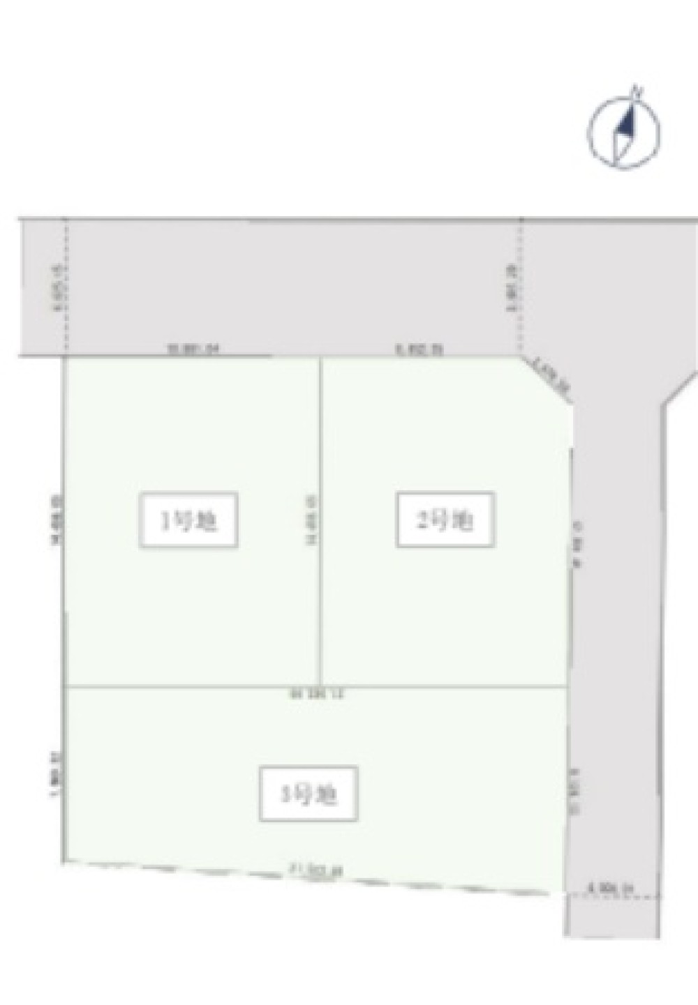名古屋市名東区赤松台　1期　全3区画　2号地 画像1