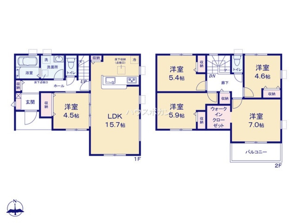 豊川市伊奈町佐脇原第2期　全2棟　2号棟 画像4