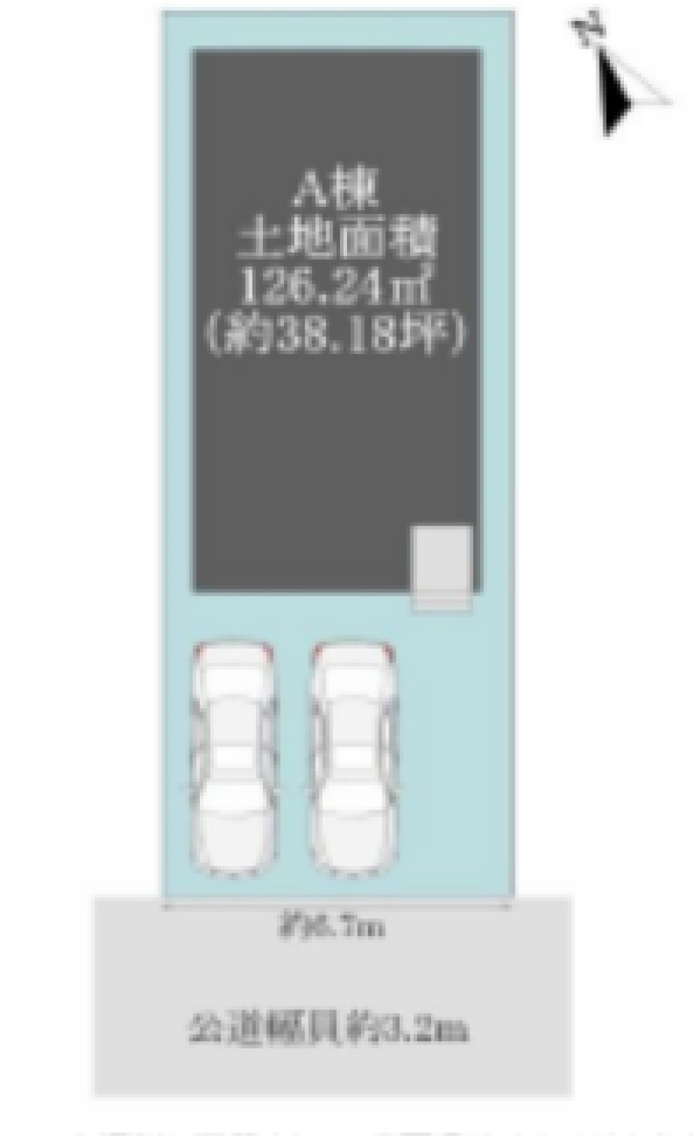 岡崎市森越町　全1棟　A棟 画像1