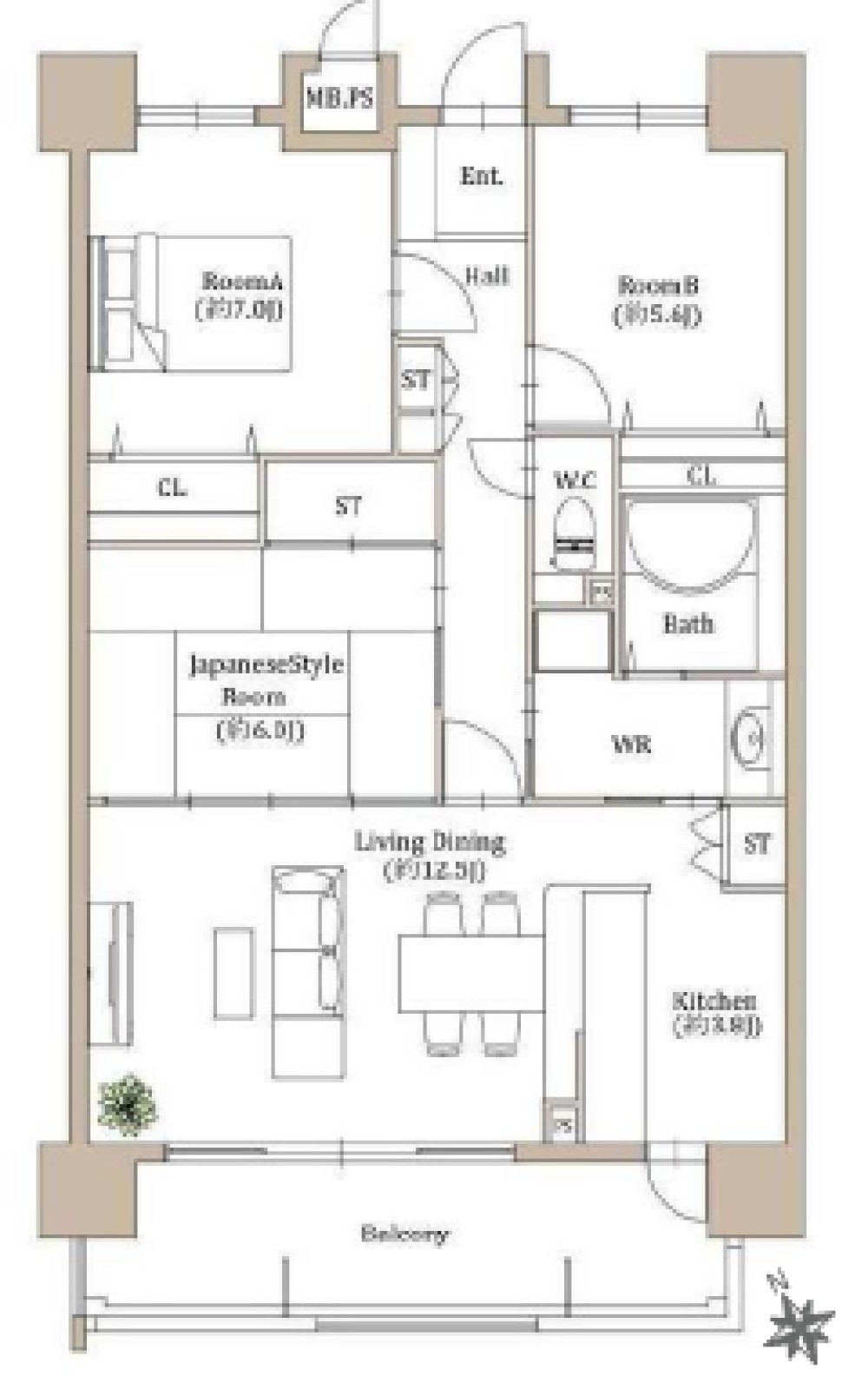 ロイヤル西尾花ノ木 画像1