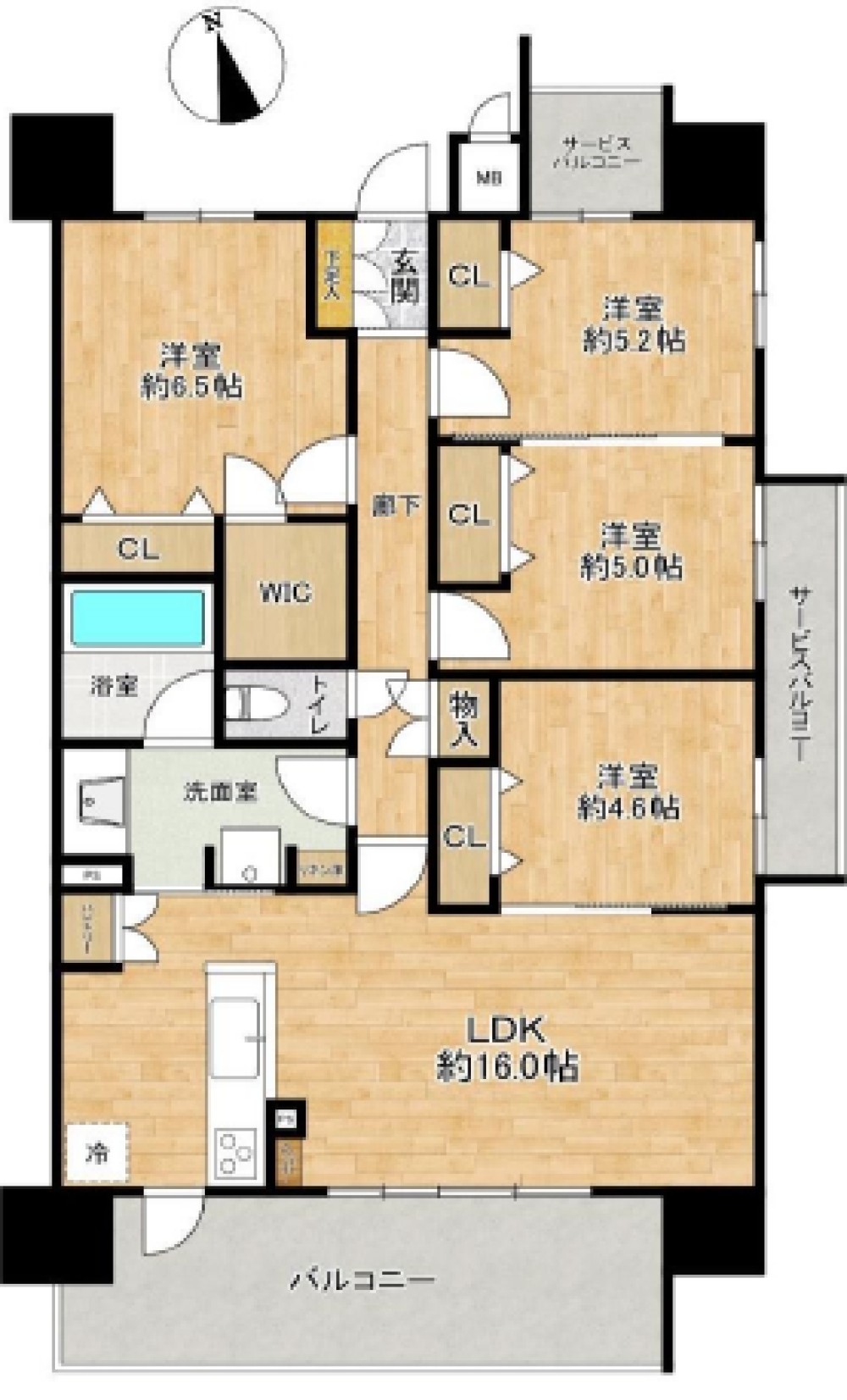 リコット岡崎駅北 画像1