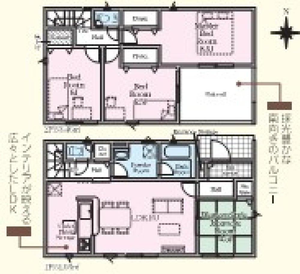 豊田市高上一丁目　第2　全2棟　2号棟 画像2