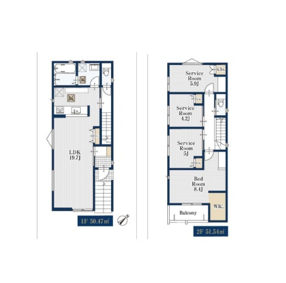 名古屋市天白区久方　215Ⅱ②　2号棟 画像2