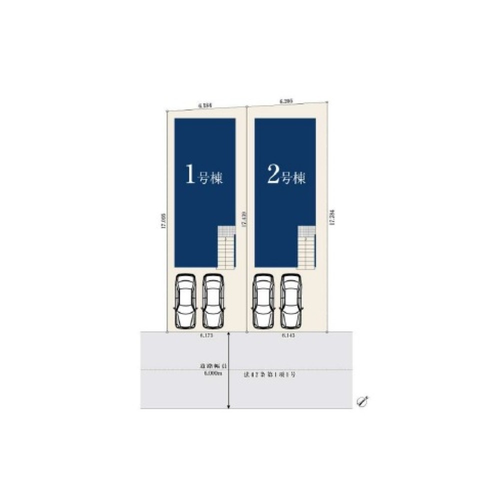 名古屋市天白区久方　215Ⅱ②　2号棟 画像1