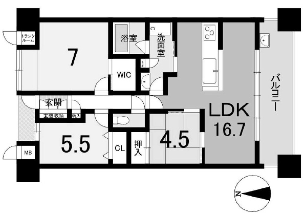 リビオ植大レジデンス 画像1