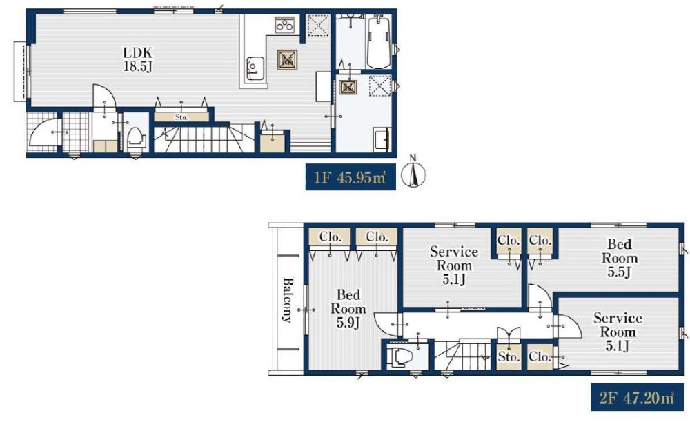 名古屋市緑区潮見が丘二丁目　2174④　全4棟　1号棟 画像2