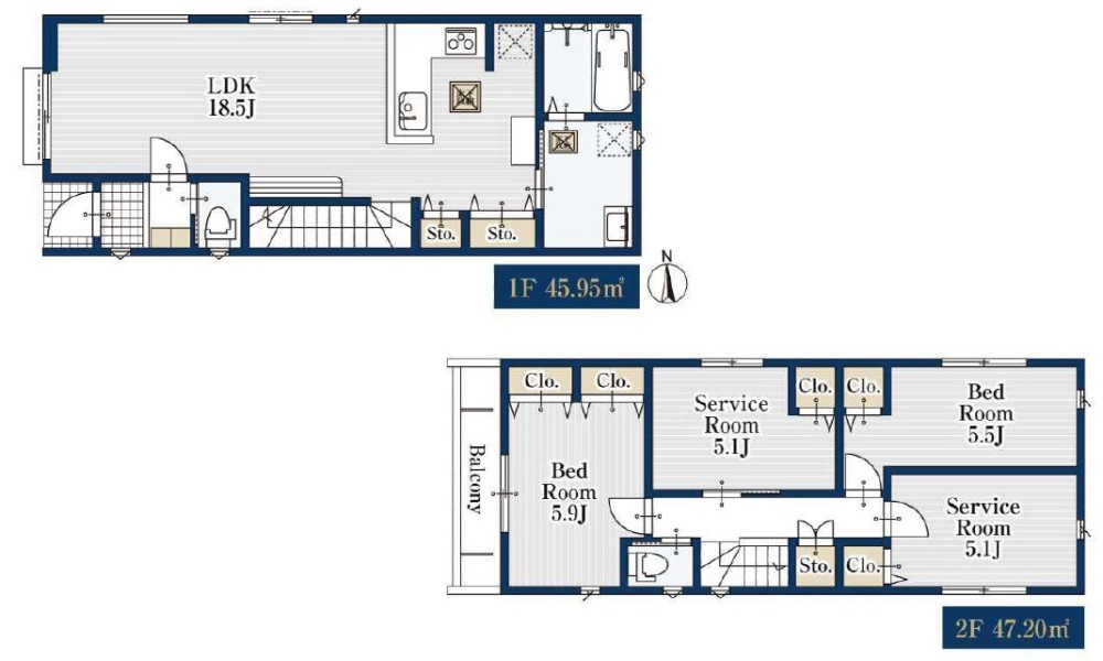 名古屋市緑区潮見が丘二丁目　2174④　全4棟　2号棟 画像2