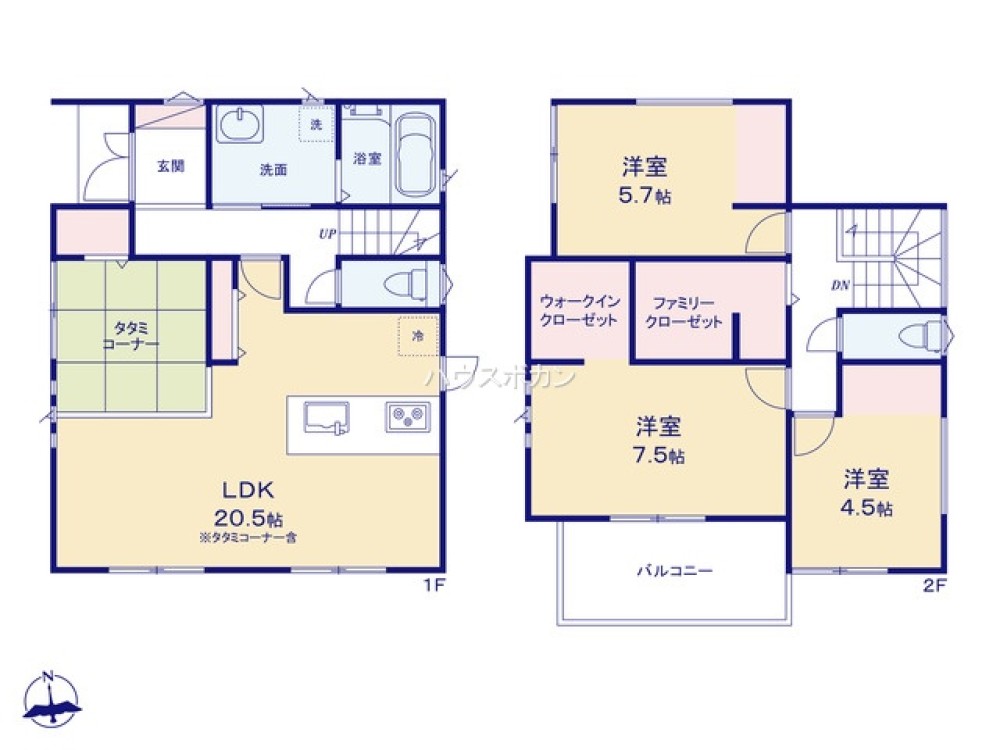 春日井市高座台第1　全2棟　2号棟 画像4