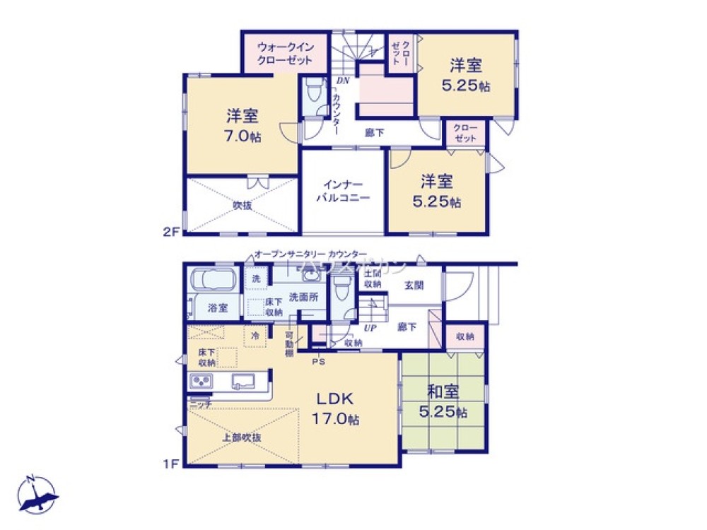 春日井市神屋町　5期　全2棟　1号棟 画像4