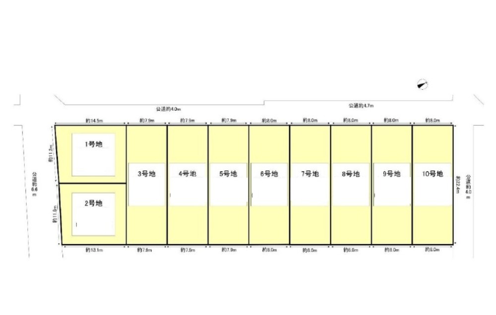 豊田市畝部東町　全10区画　6号地 画像1
