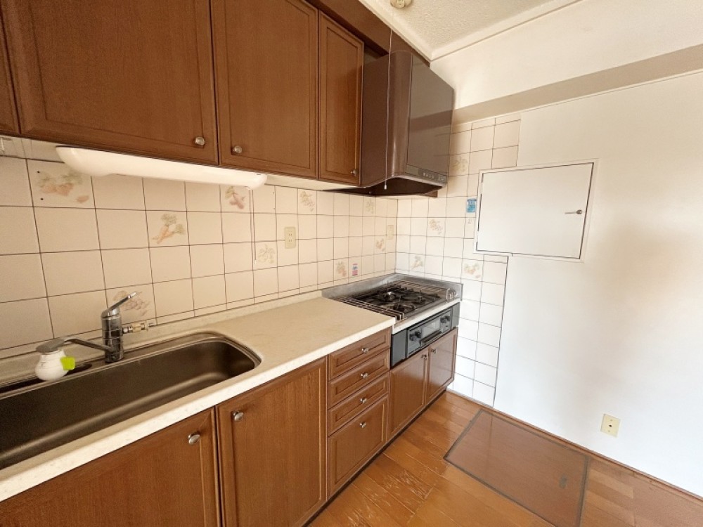 収納たっぷりのキッチン！