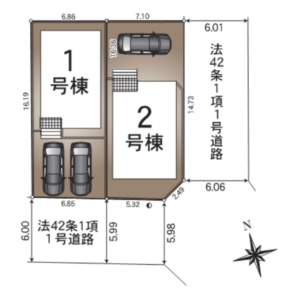 一宮市緑三丁目　全2棟　2号棟 画像1