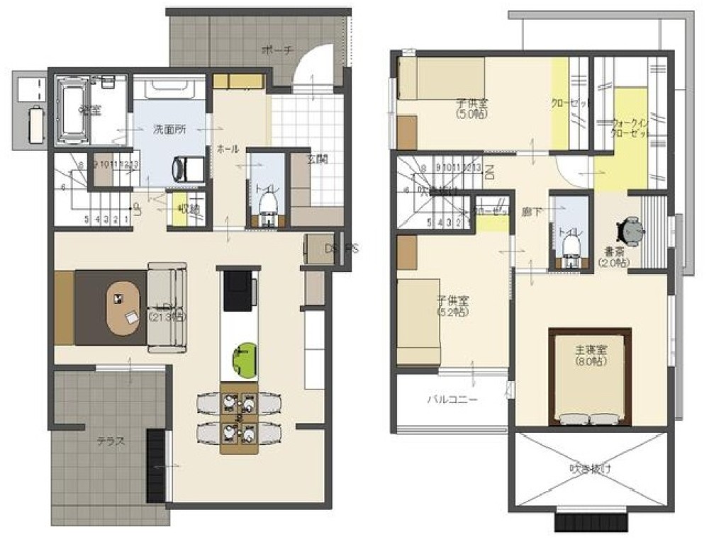 知多郡阿久比町宮津　ブレインズの家　宮津6 画像2