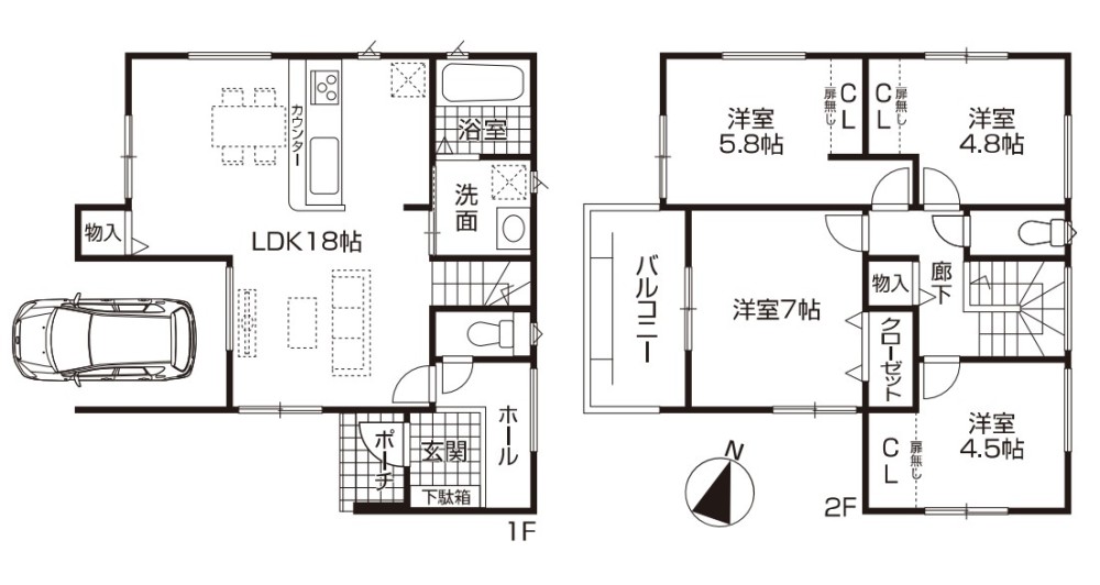 春日井市林島町　全4棟　1号棟 画像2