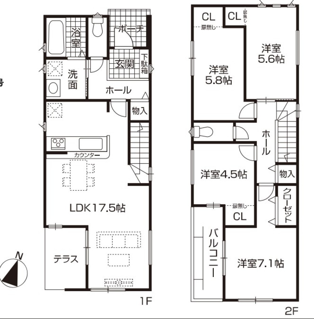 春日井市林島町　全4棟　3号棟 画像2