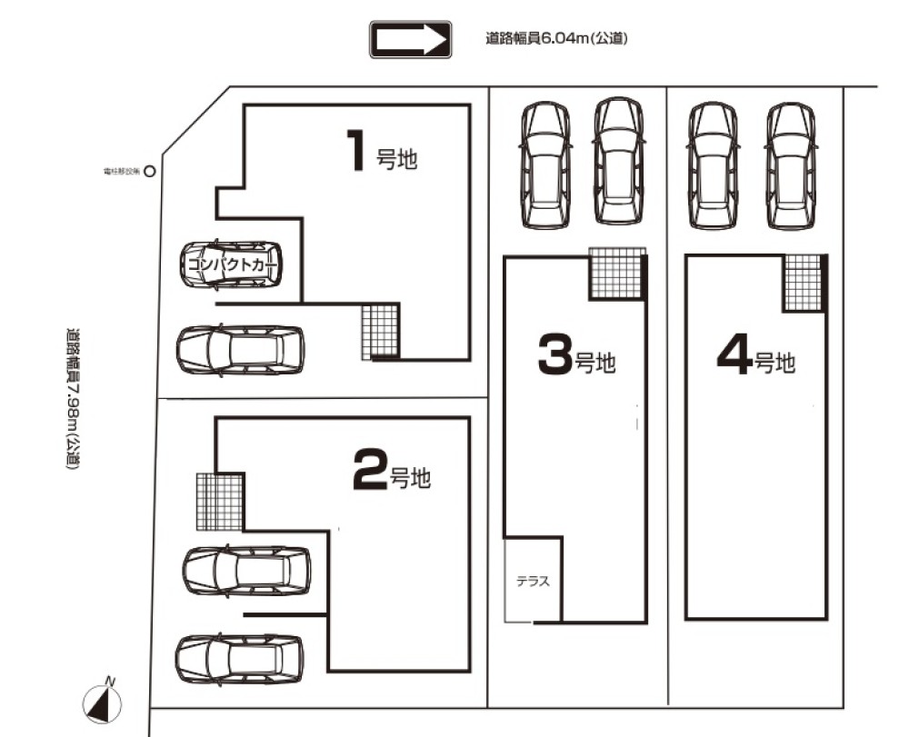 春日井市林島町　全4棟　3号棟 画像1