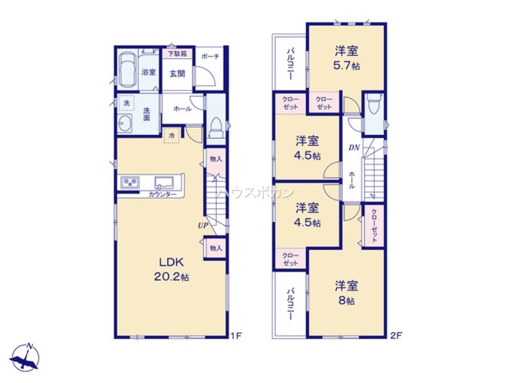 春日井市林島町　全4棟　4号棟 画像3