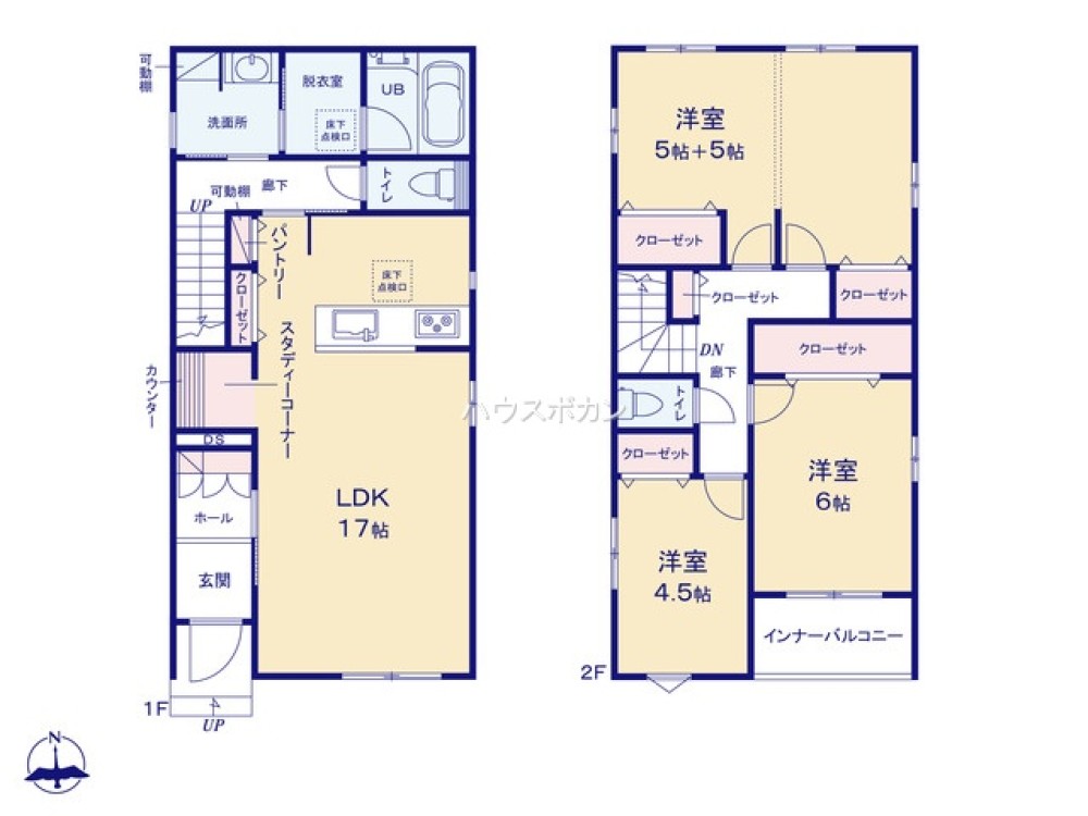 刈⾕市築地町　全3棟　1号棟 画像4