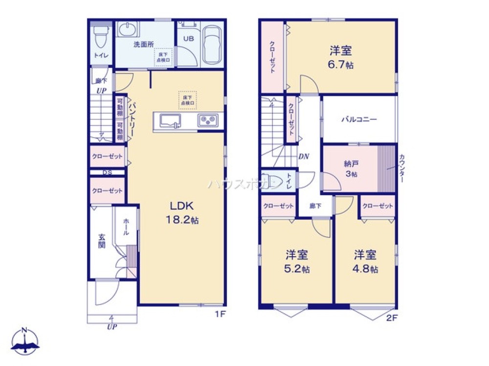 刈⾕市築地町　全3棟　2号棟 画像4