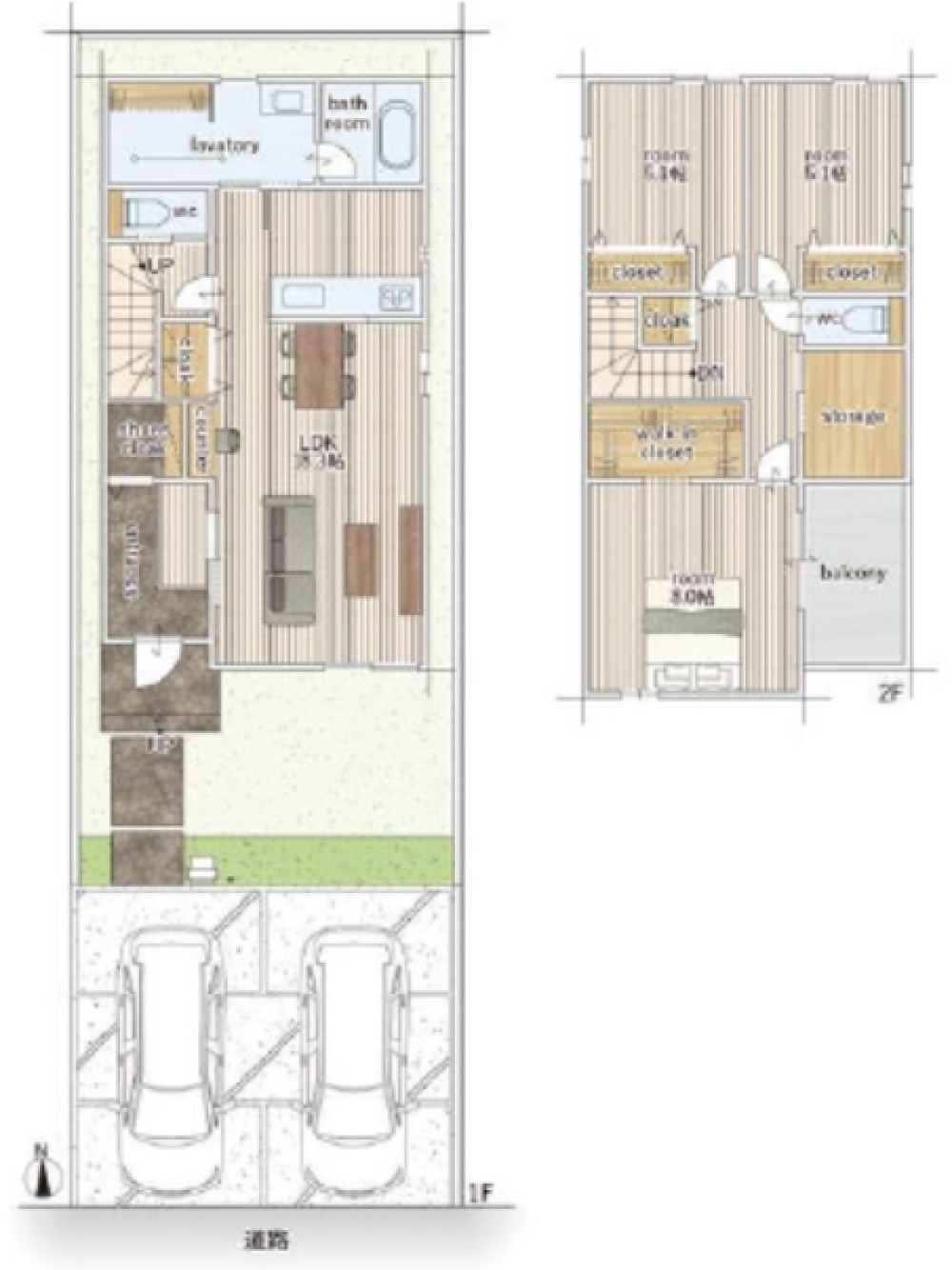 刈⾕市築地町　全3棟　3号棟 画像2