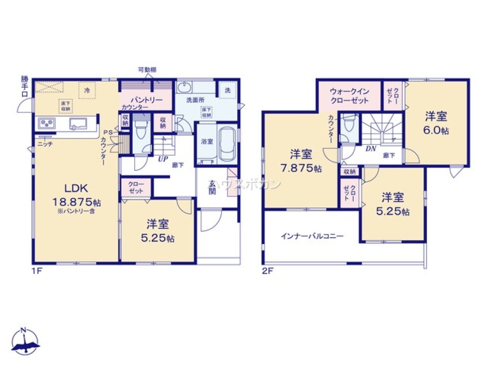 一宮市玉野　全3棟　1号棟 画像5