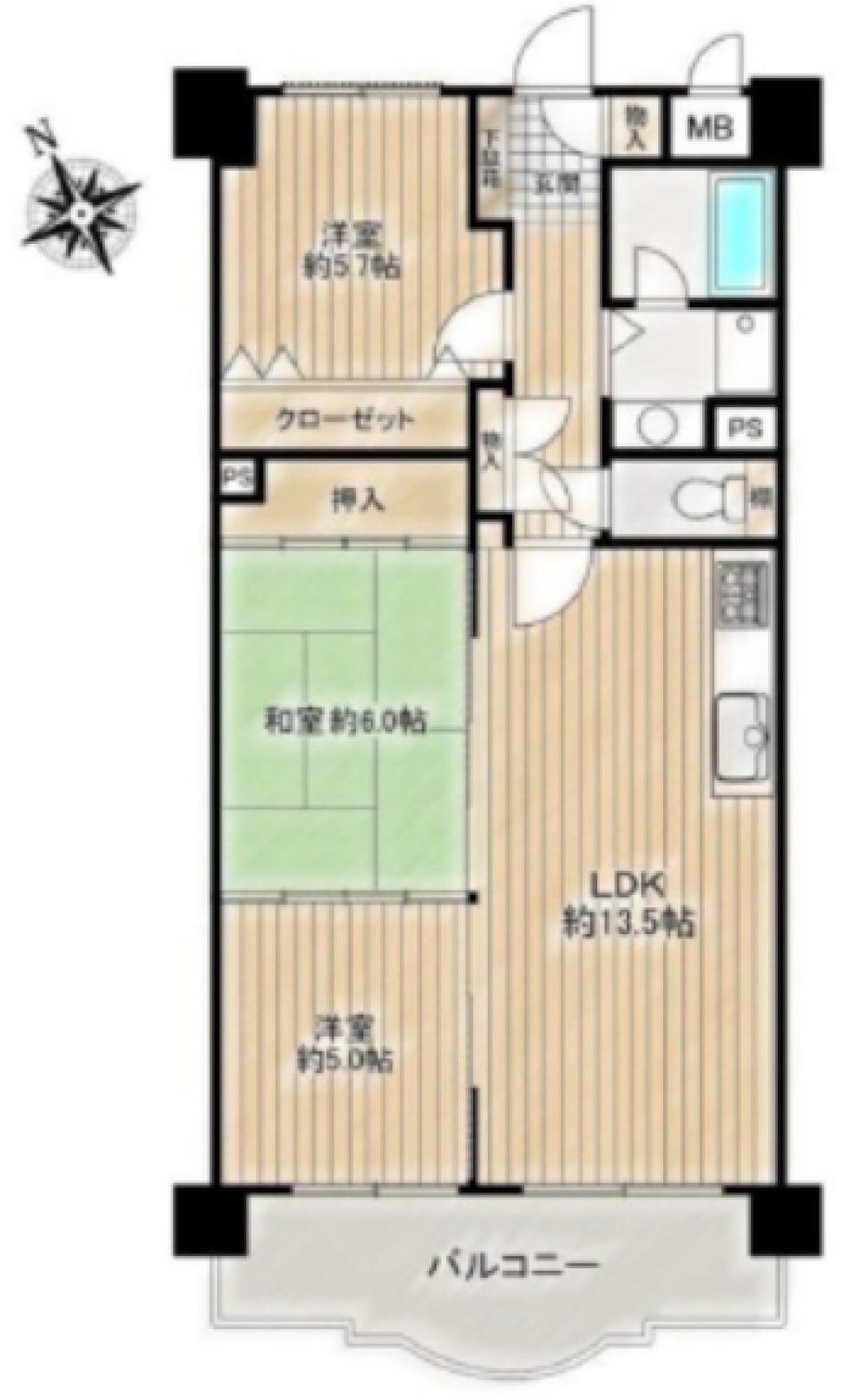 真栄マンション東刈谷 画像1