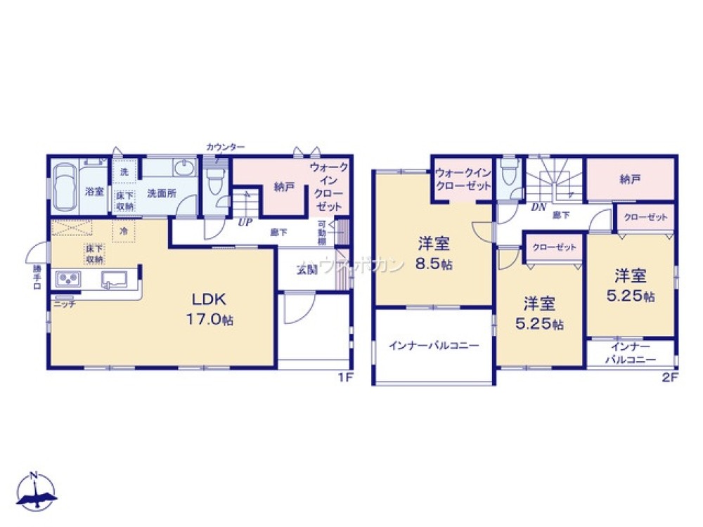 一宮市玉野　全3棟　2号棟 画像3