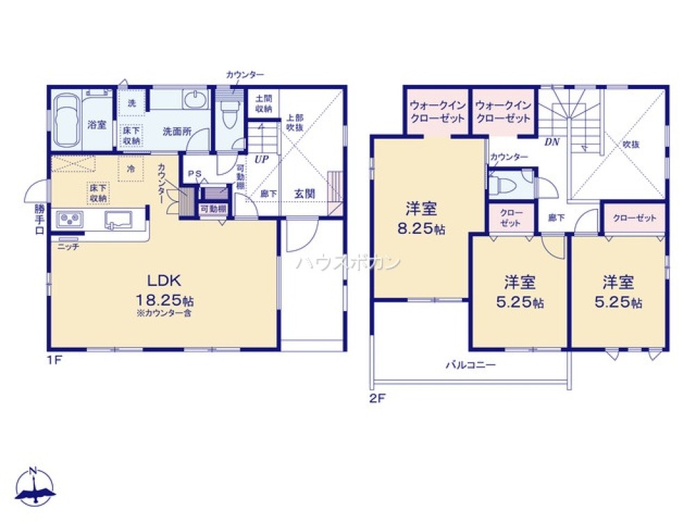 一宮市玉野　全3棟　3号棟 画像5
