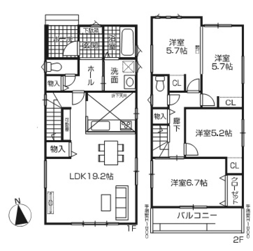 大府市横根町石丸　第1　全3棟　1号棟 画像2