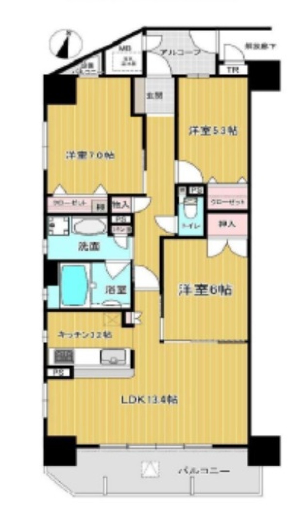 バンベール藤ケ丘イースト1 画像1