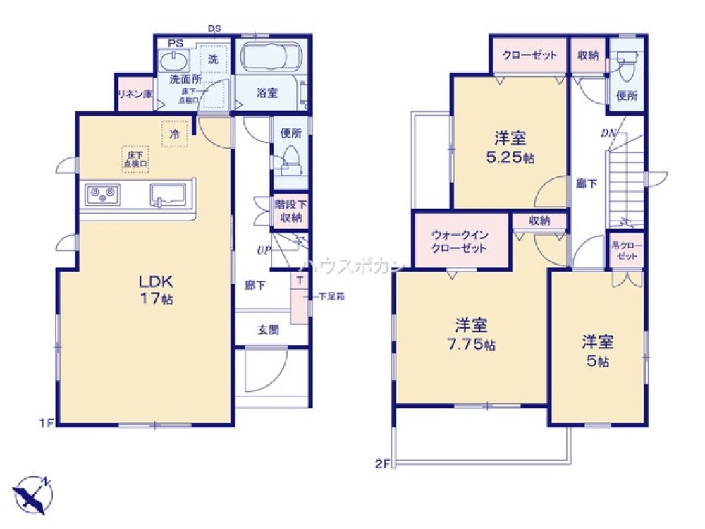 全居室収納豊富・ゆとりのある間取り◎
