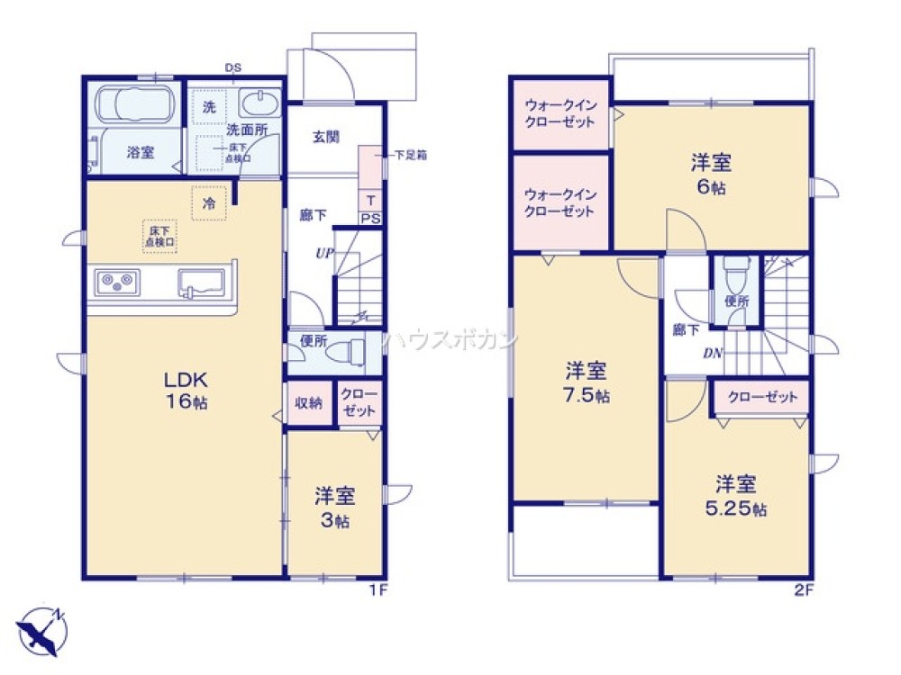 全居室収納豊富・ゆとりのある間取り◎