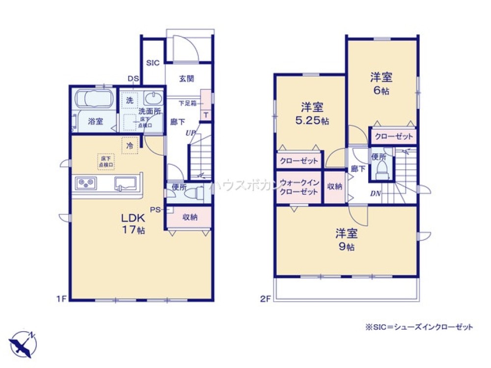 全居室収納豊富・ゆとりのある間取り◎