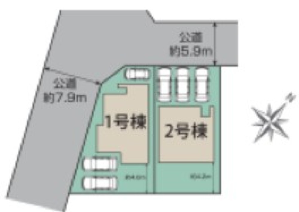 豊田市高美町　全2棟　2号棟 画像1
