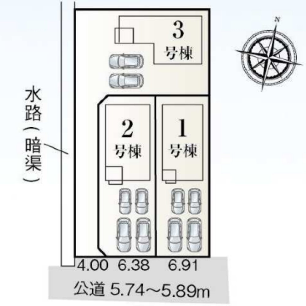 豊橋市草間町59期　全3棟　2号棟 画像4