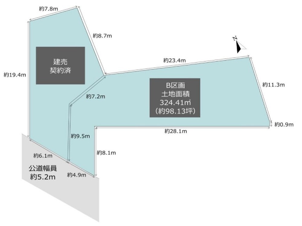 安城市横山町　B区画 画像1