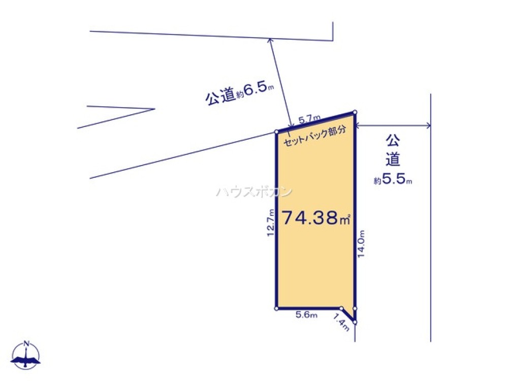 名古屋市中村区角割町　3期　全2区画　1区画 画像1