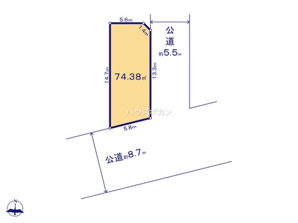 名古屋市中村区角割町　3期　全2区画　2区画 画像2