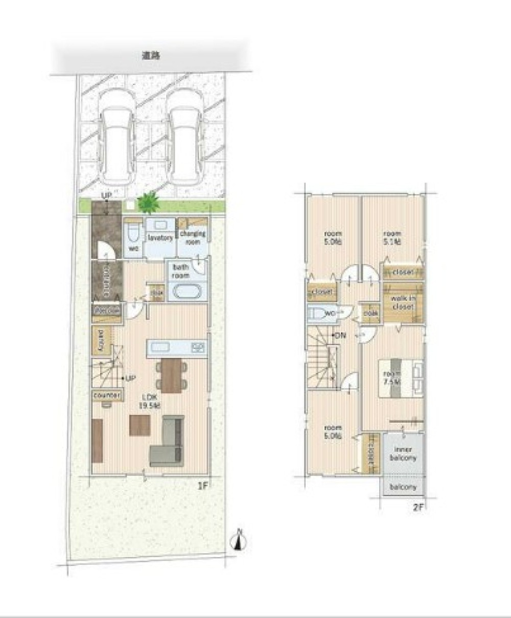 春日井市高山町6期　全3棟　1号棟 画像2