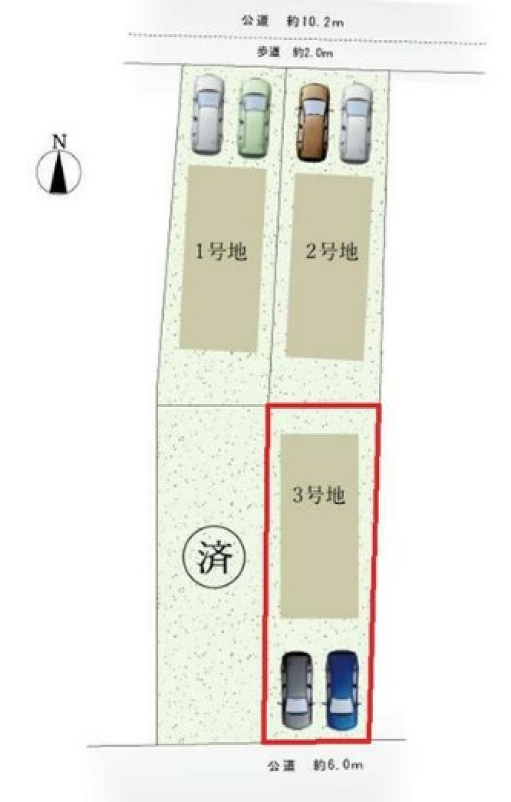 春日井市高山町6期　全3棟　3号棟 画像1