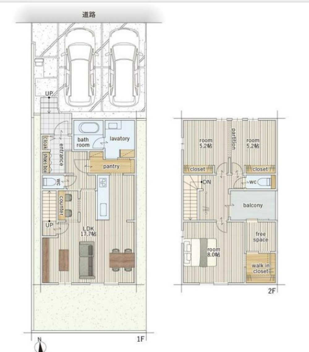 春日井市高山町7期　全2棟　5号棟 画像1