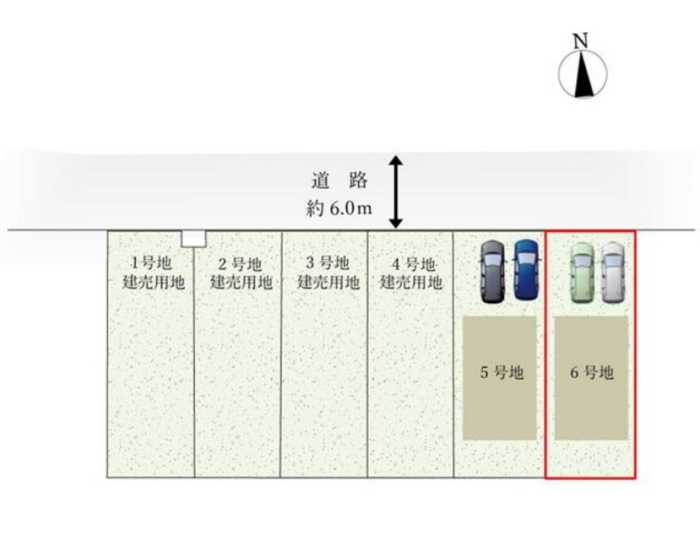 春日井市高山町7期　全2棟　6号棟 画像1