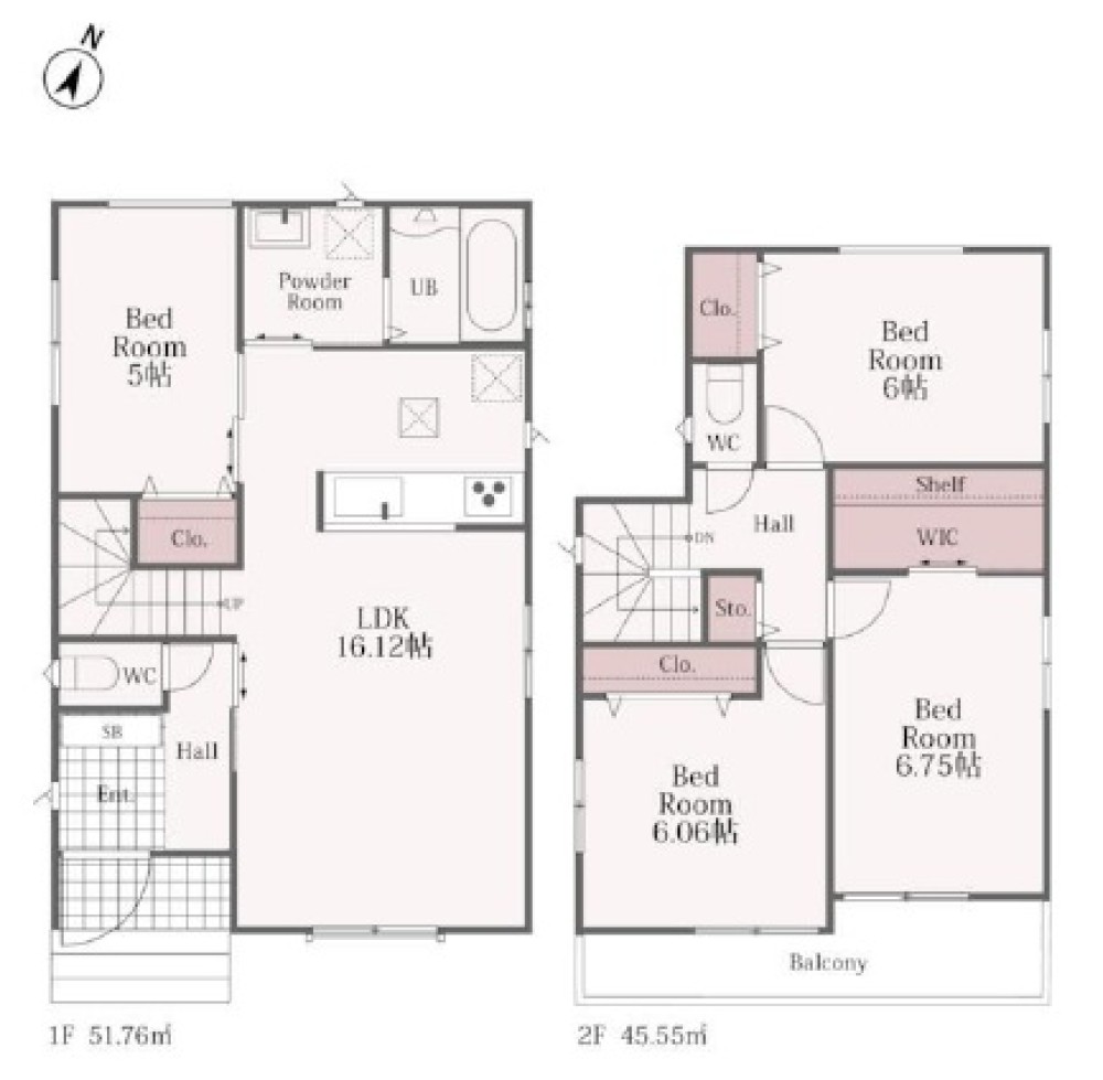 大府市森岡町　全2棟　B号棟 画像1