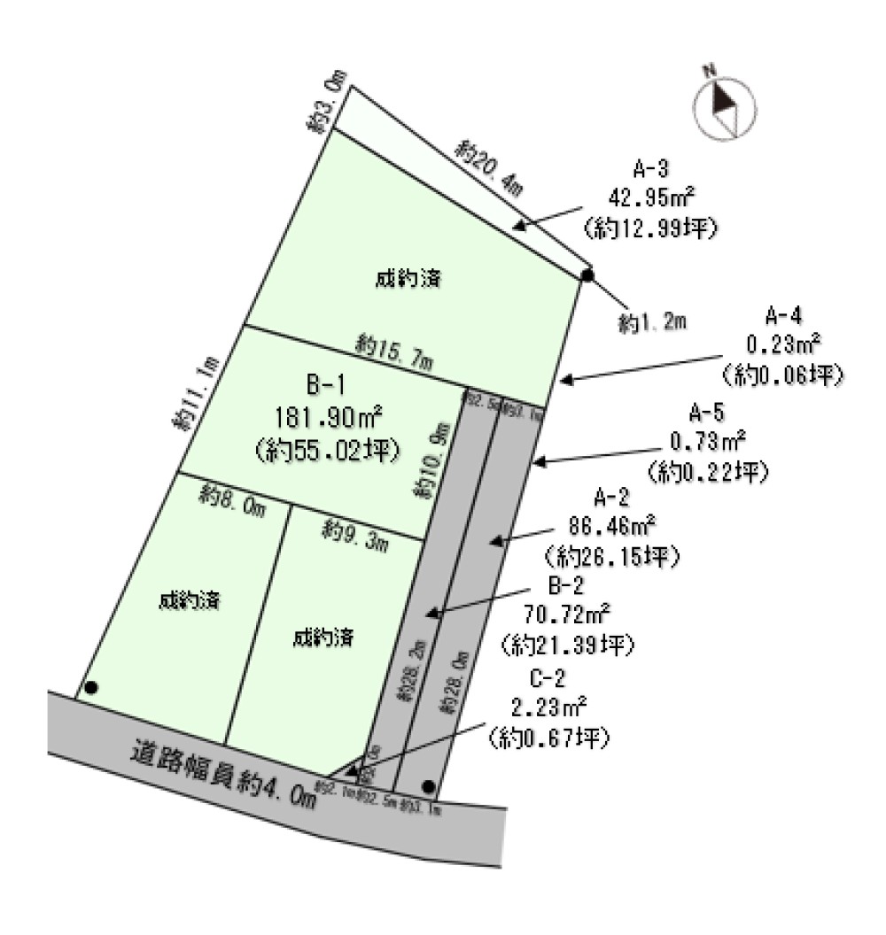 豊田市和会町　全4区画　B区画 画像3