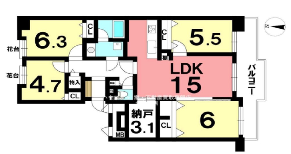 コープ野村新安城A棟 画像1