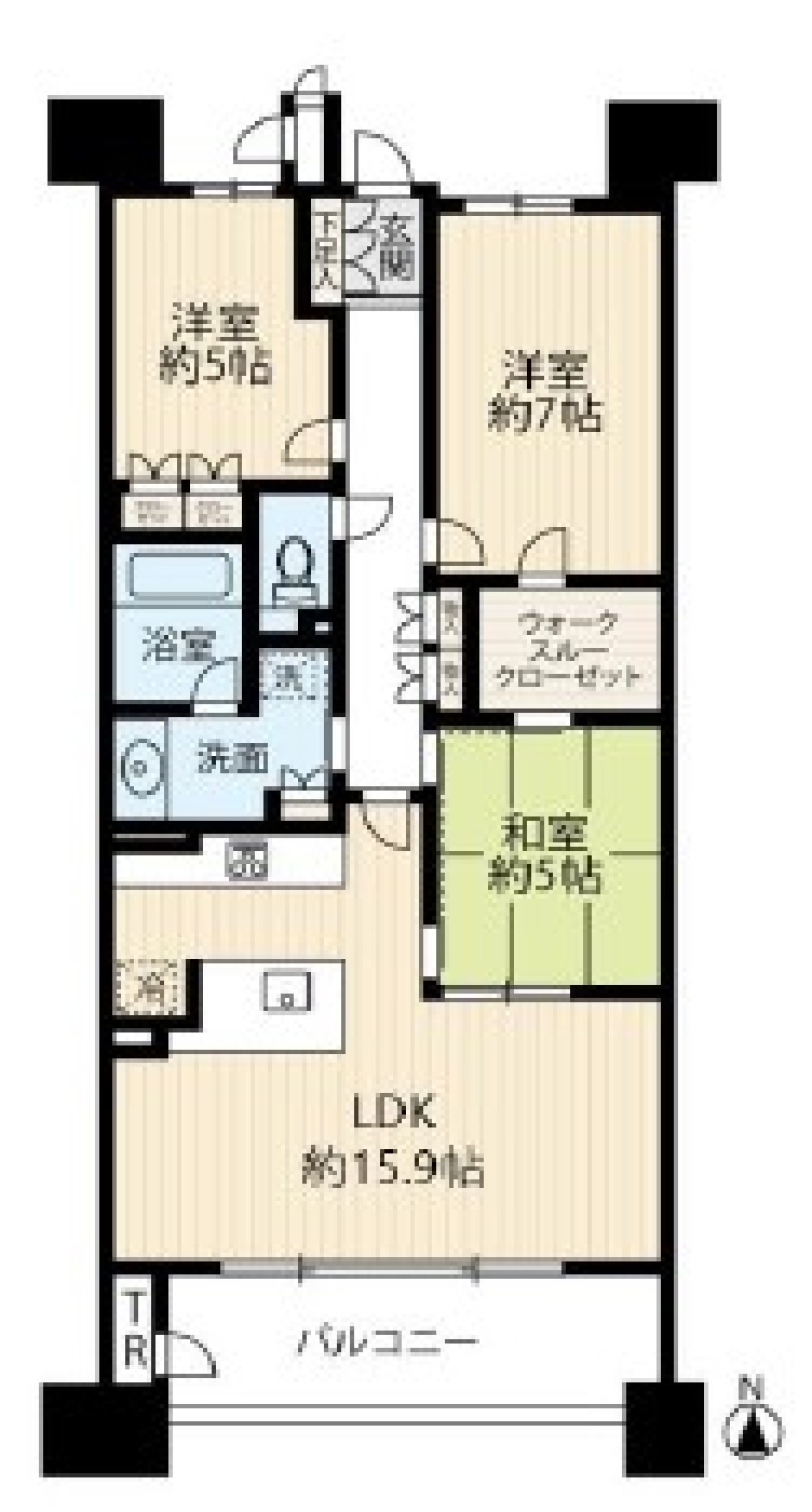 ラ・ヴィル本地町 画像1