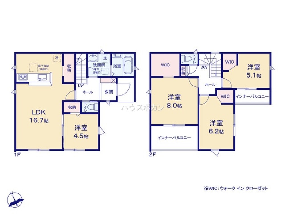 小牧市藤島町第二　全2棟　1号棟 画像4