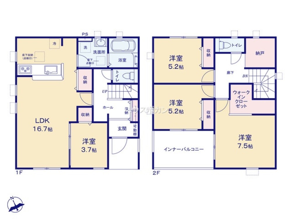 小牧市藤島町第二　全2棟　2号棟 画像4